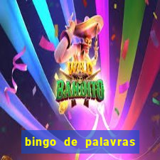 bingo de palavras de natal